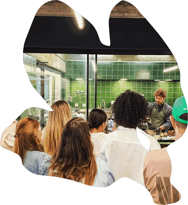 Encontro da comunidade no Bioma Food Hub